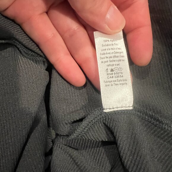 Weston Anthopologie Grey Long Sleeve Blouse Top Size Medium - Picture 8 of 9